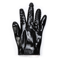 Ερωτικό Γάντι Πολλαπλών Λειτουργιών - Glove Magic Sex Glove Fingering Dildo - Μαύρο