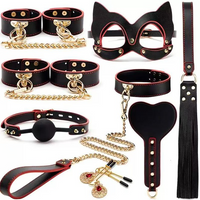 Bondage Set 8 τεμαχίων σε Βαλίτσα – Μαύρο