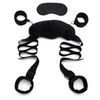 Bondage μαύρο χέρια και πόδια