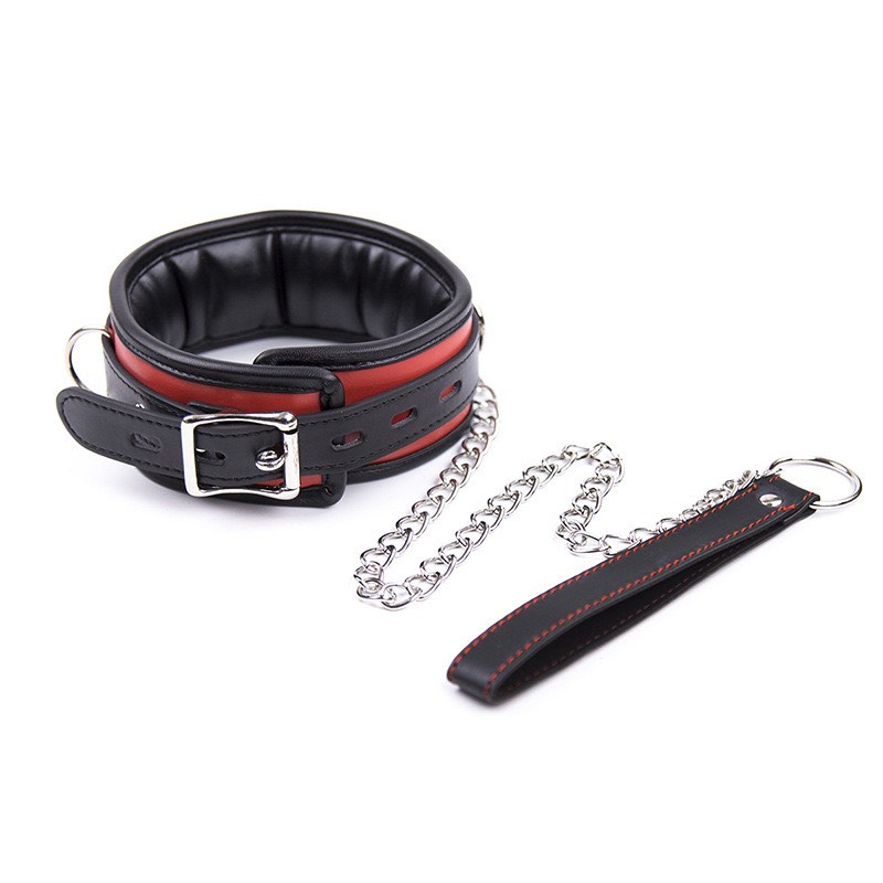 Choker Φετιχιστικό Με Λουρί BDSM - Slave Choker