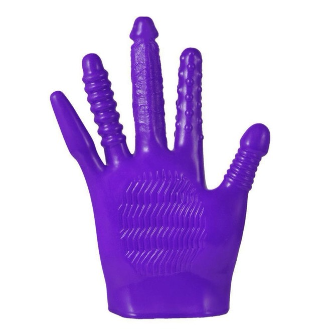 Ερωτικό Γάντι Πολλαπλών Λειτουργιών - Glove Magic Sex Glove Fingering Dildo - Μωβ