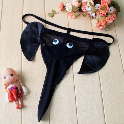 Ανδρικό Sexy String - Μαύρο