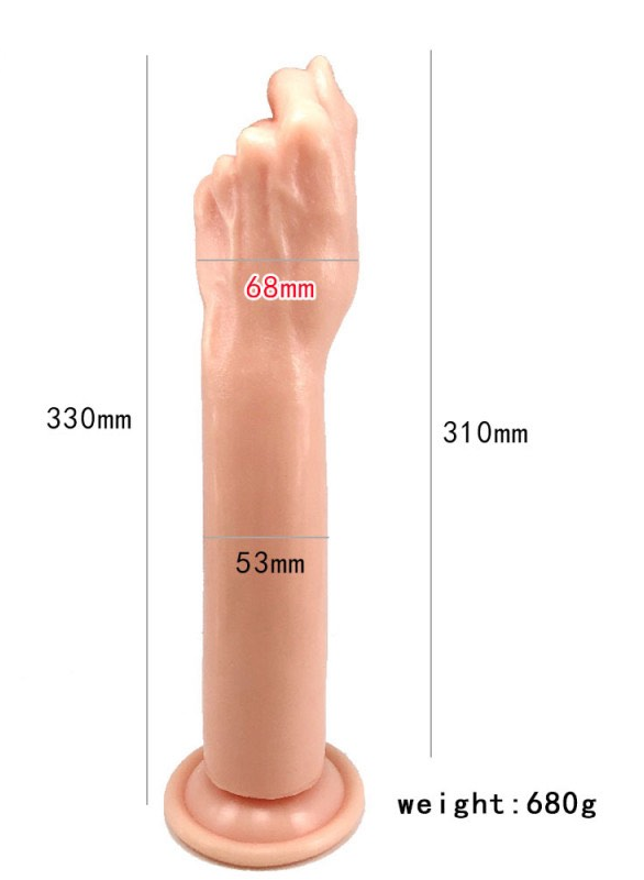 Ρεαλιστικό Dildo Χεριού για Deep Fisting 33 cm