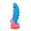 Πολύχρωμο Dragon Dildo 22cm