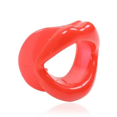 Σιλικονούχο Στόμιο για Στοματικό Sex – Lips & Mouth Muscle Enhancer - Κόκκινο