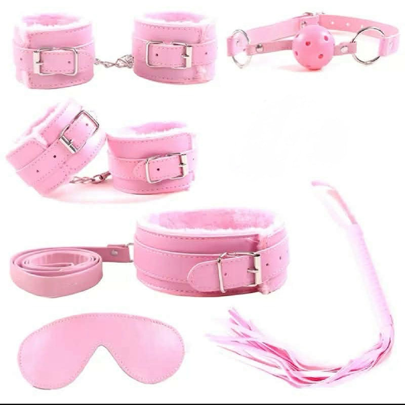 BDSM Set Δεσίματος Ρόζ 7 Τεμαχίων