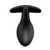 Pretty Love Silicone Butt Plug Anchor Πρωκτική Σφήνα Black 8.5cm