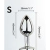 Πρωκτική Σφήνα Small 7cm Ουρά 45cm Λιλά
