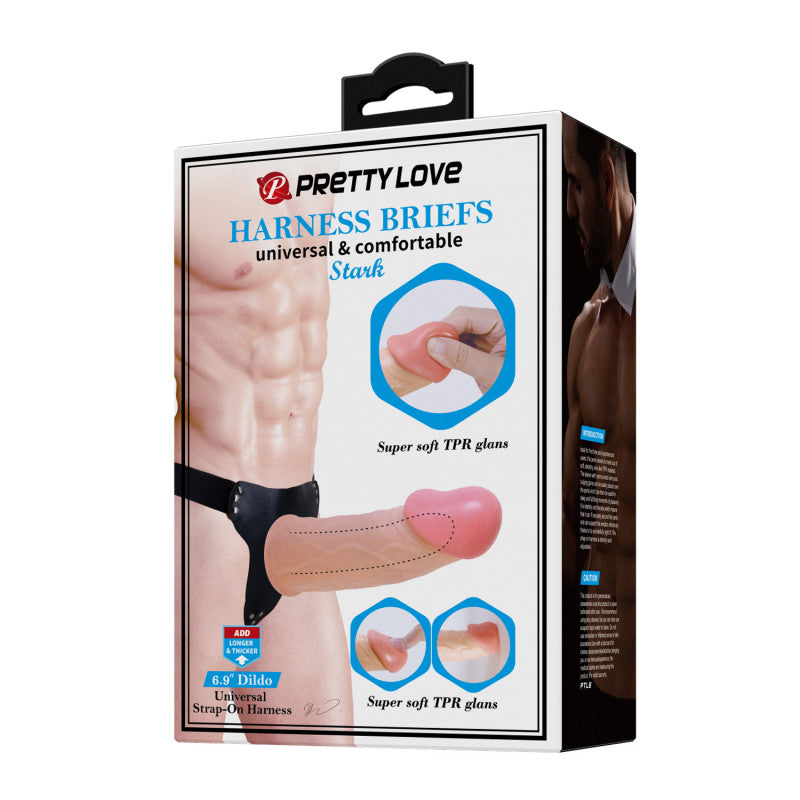 PRETTYLOVE strap-on Στο χρώμα του δέρματος￼