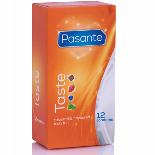 Pasante Προφυλακτικά Taste Multiflavored 12τμχ